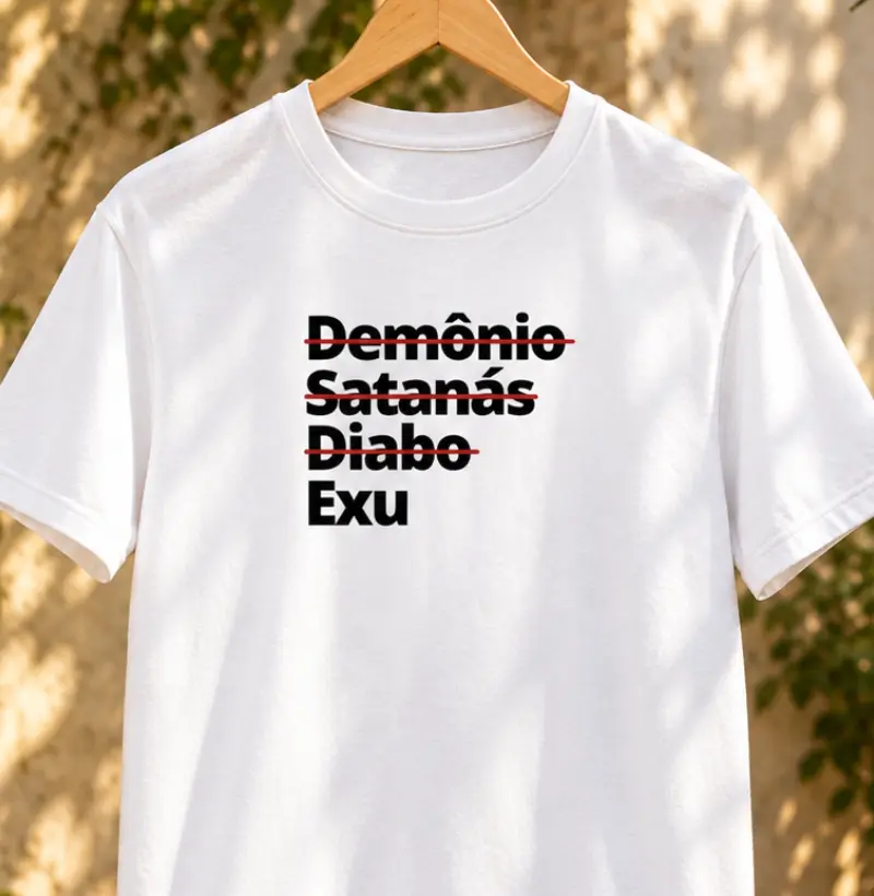 EXU SIM - Camiseta Algodão Peruano