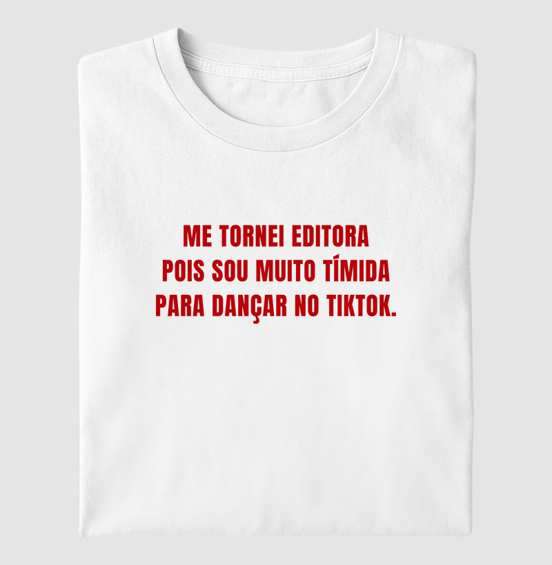 Editora tímida