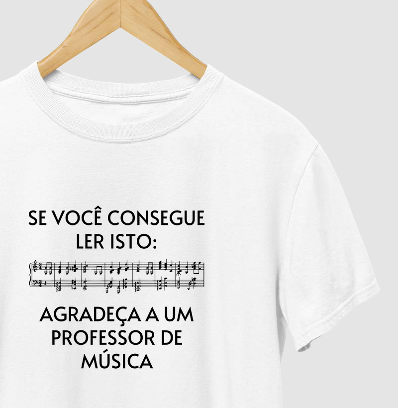 Se Você Consegue Ler Isto, Agradeça a um Professor de Música