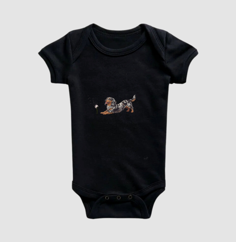 Dach é dente de leão  - Body Infantil