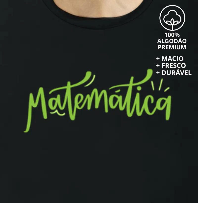 Camiseta Matemática