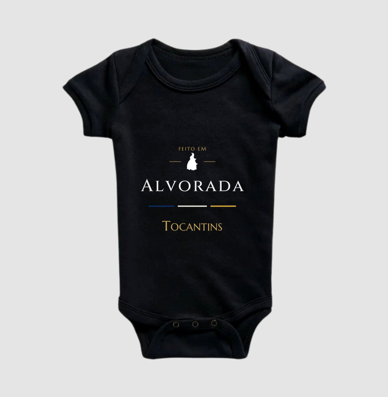 Feito em Alvorada TO - Body Infantil