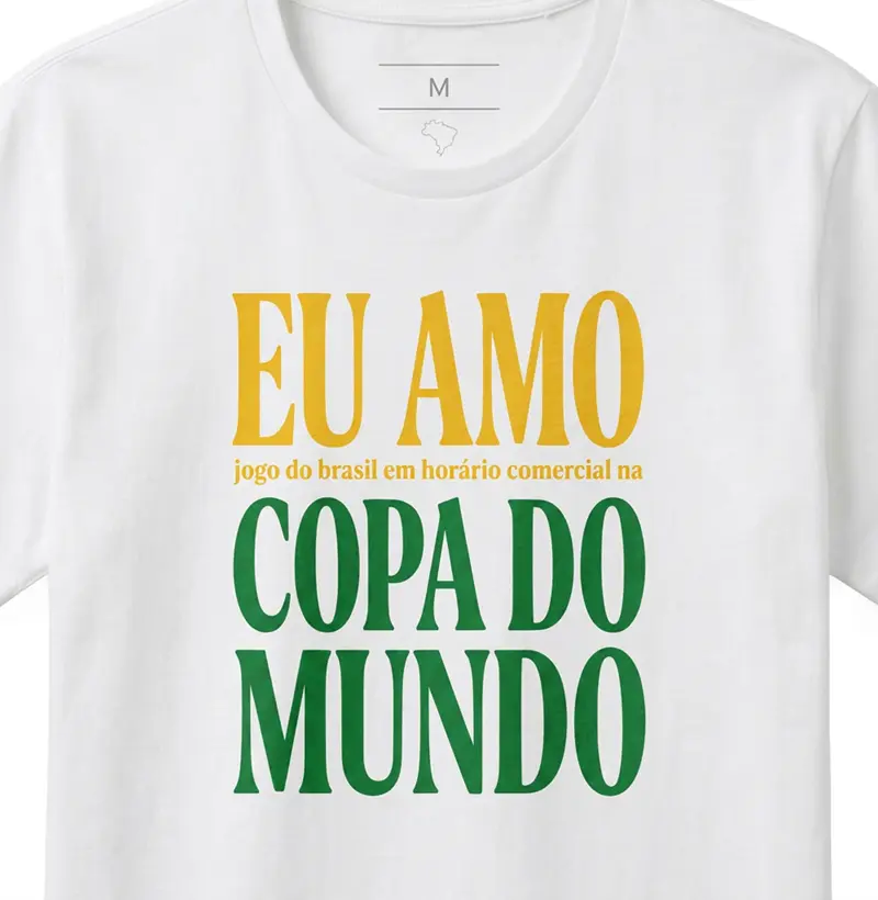 eu amo jogo do brasil