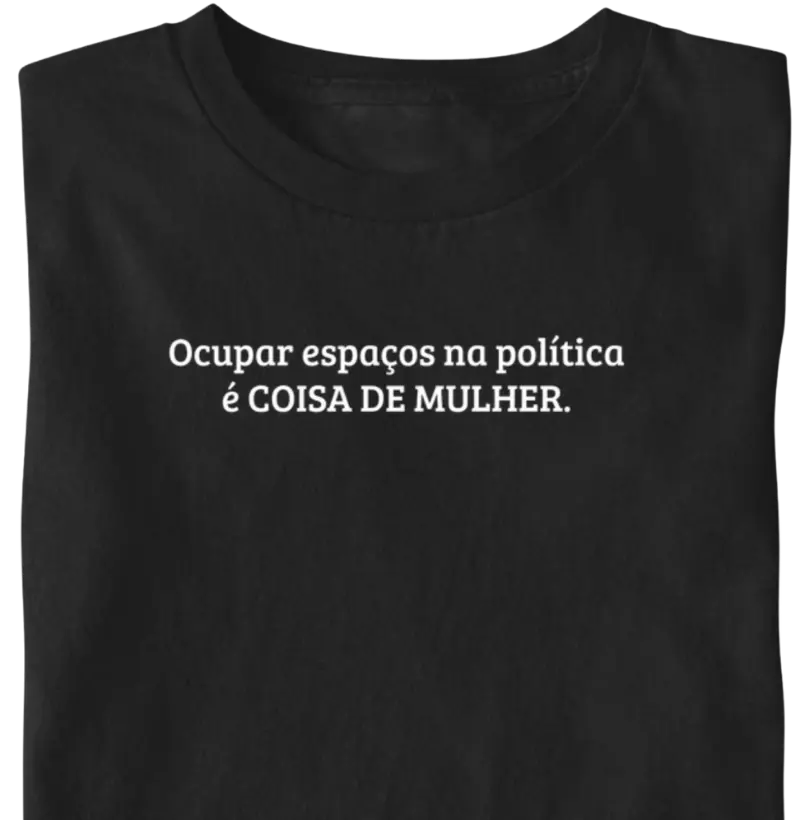 Ocupar espaços na política...