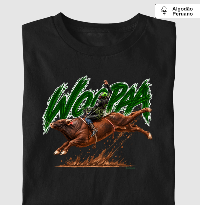 Woopaa - Rodeo Legend - Camiseta Algodão Peruano