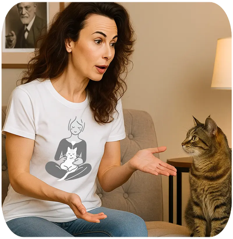 MEU TERAPEUTA RONRONA