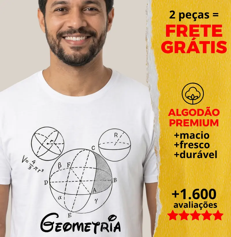 Camiseta Geometria
