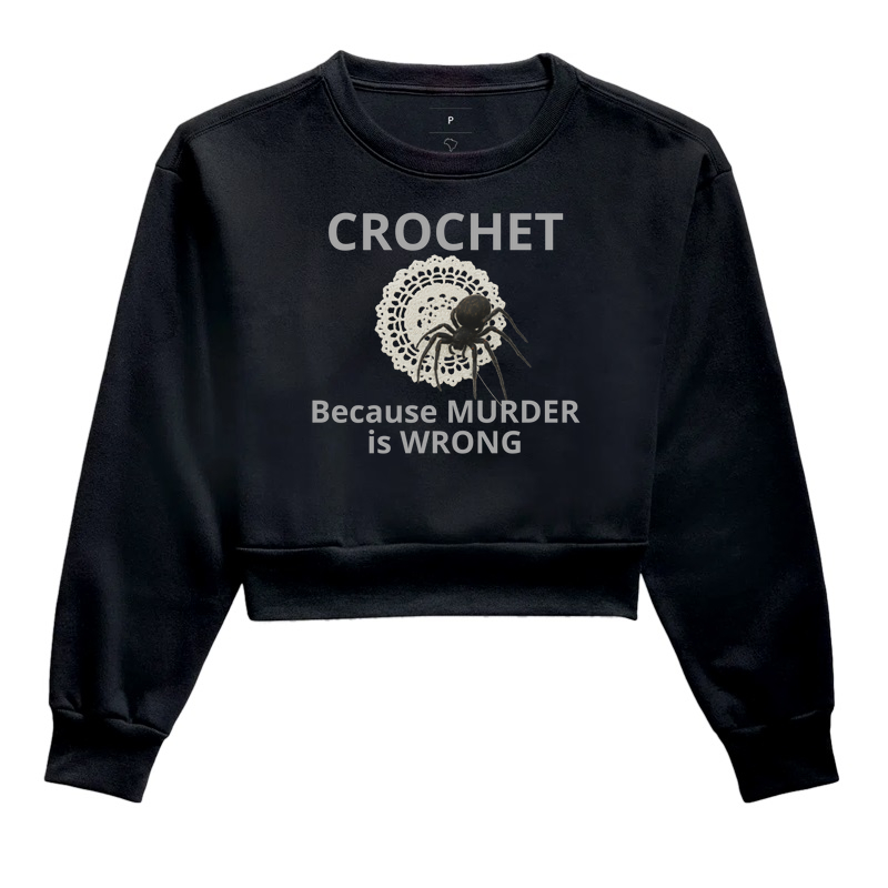 Crochet Because Murder is Wrong