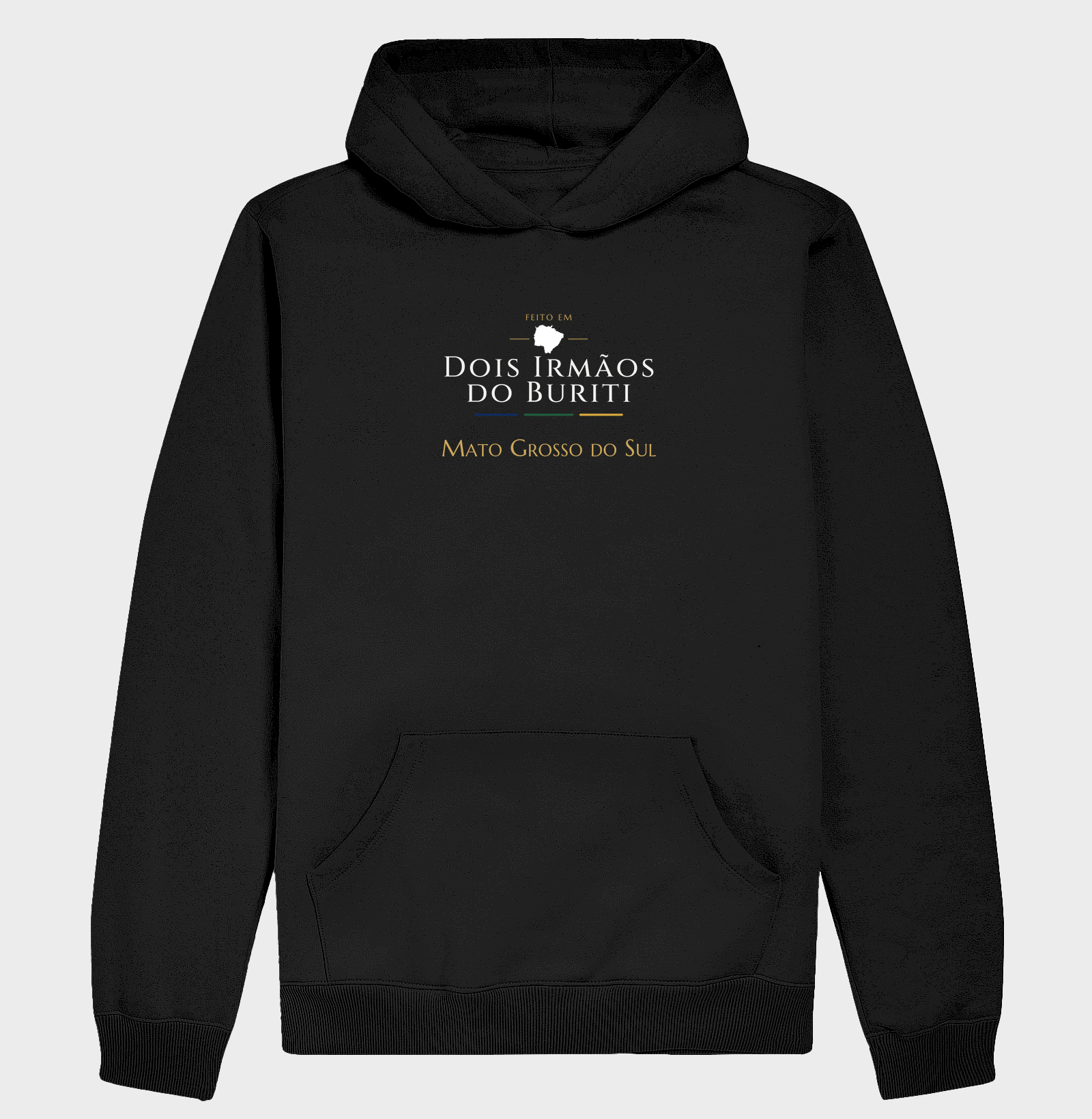 Feito em Dois Irmãos do Buriti MS - Hoodie Moletom