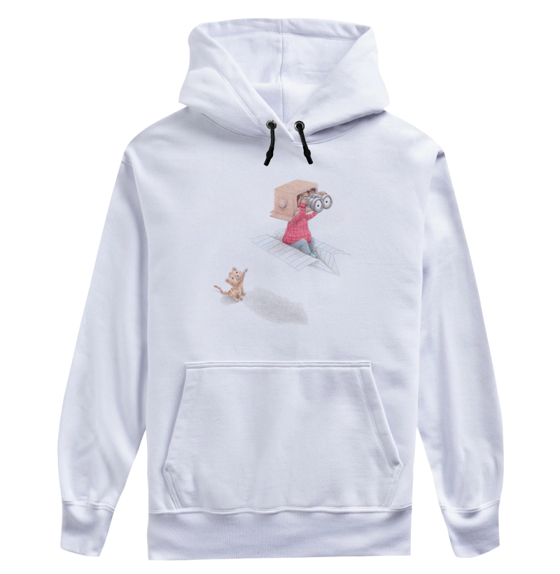 Moletom Avião de Papel 