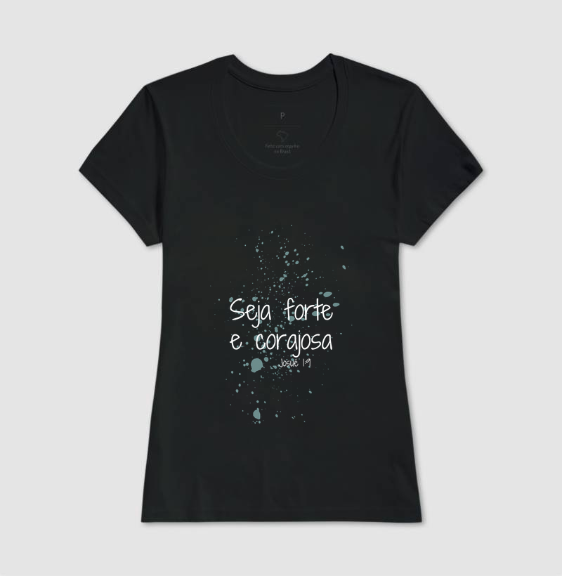 Camiseta Fé em Oração Feminina