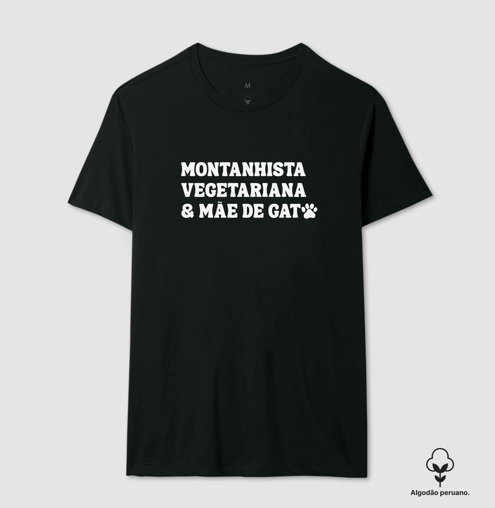 Montanhista, vegetariana & mãe de gato
