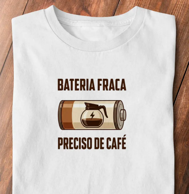 Bateria Fraca, preciso de café