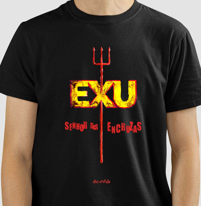 camiseta EXU senhor das encruzas masculina