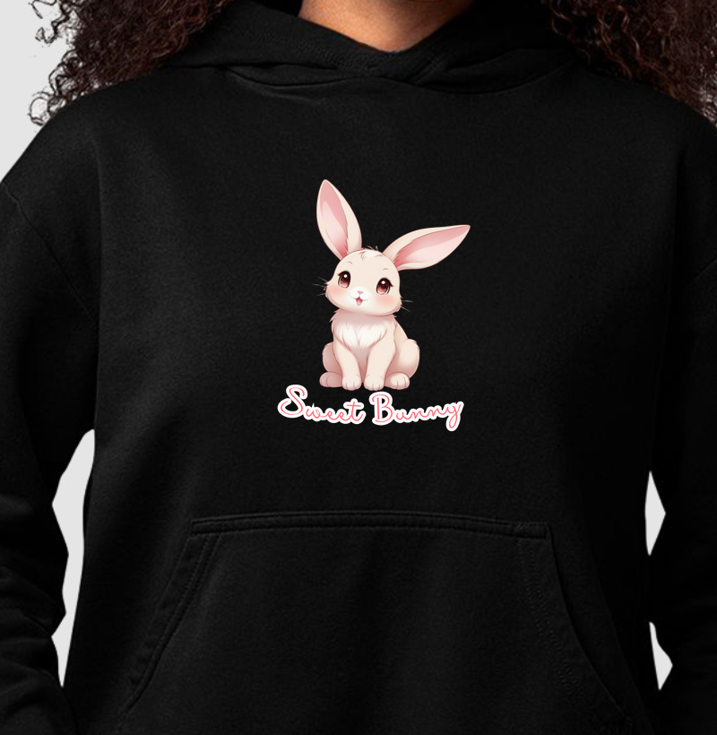 Hoodie Moletom Sweet Bunny