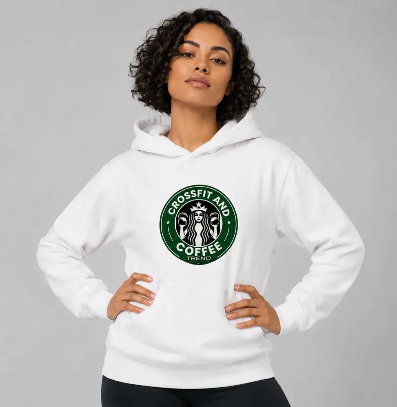 Hoodie Moletom Crossfit and Coffee - TRENO