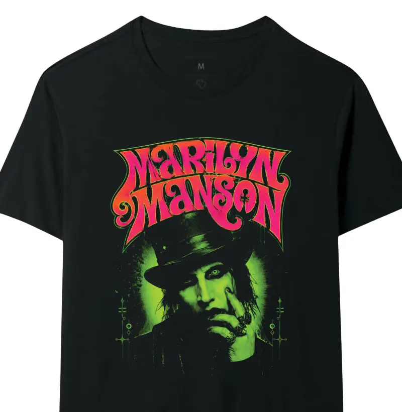Camiseta Neon Antichrist