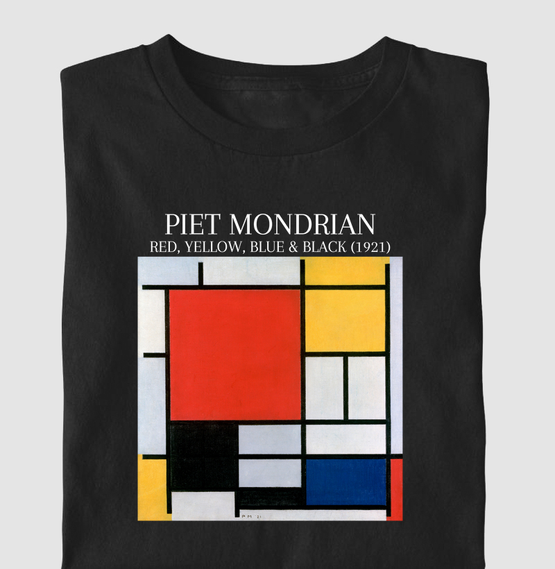 Red, Yellow, Blue & Black (1921) V2. - Mondrian