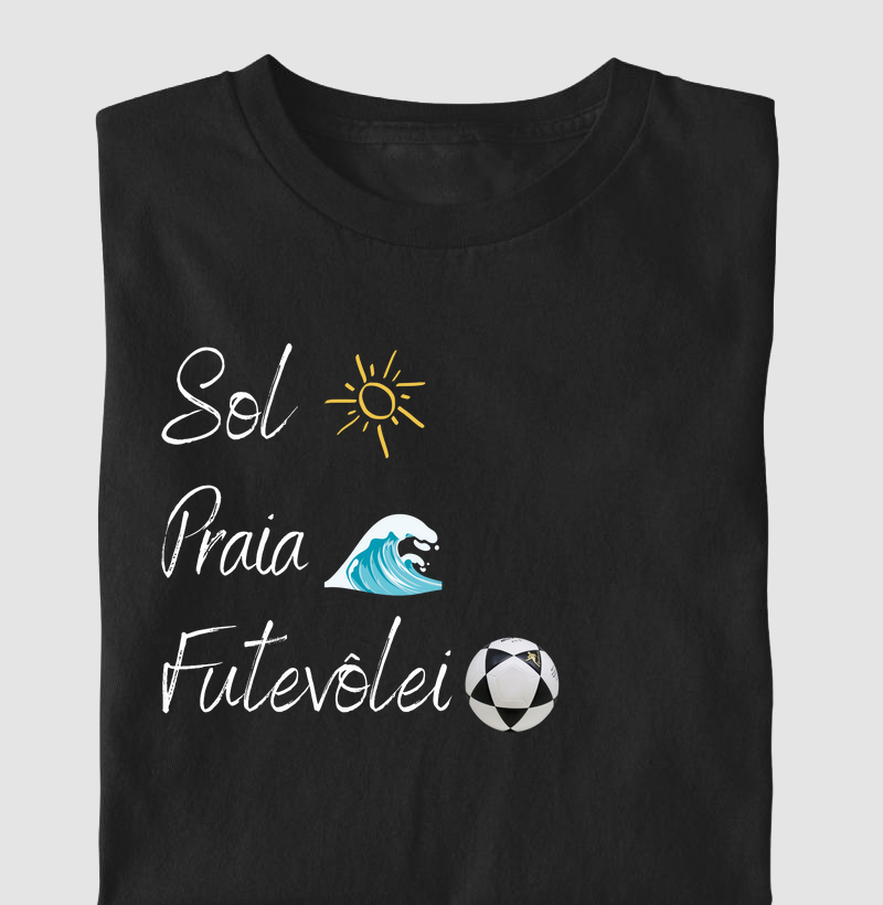 Sol, praia  e futevôlei