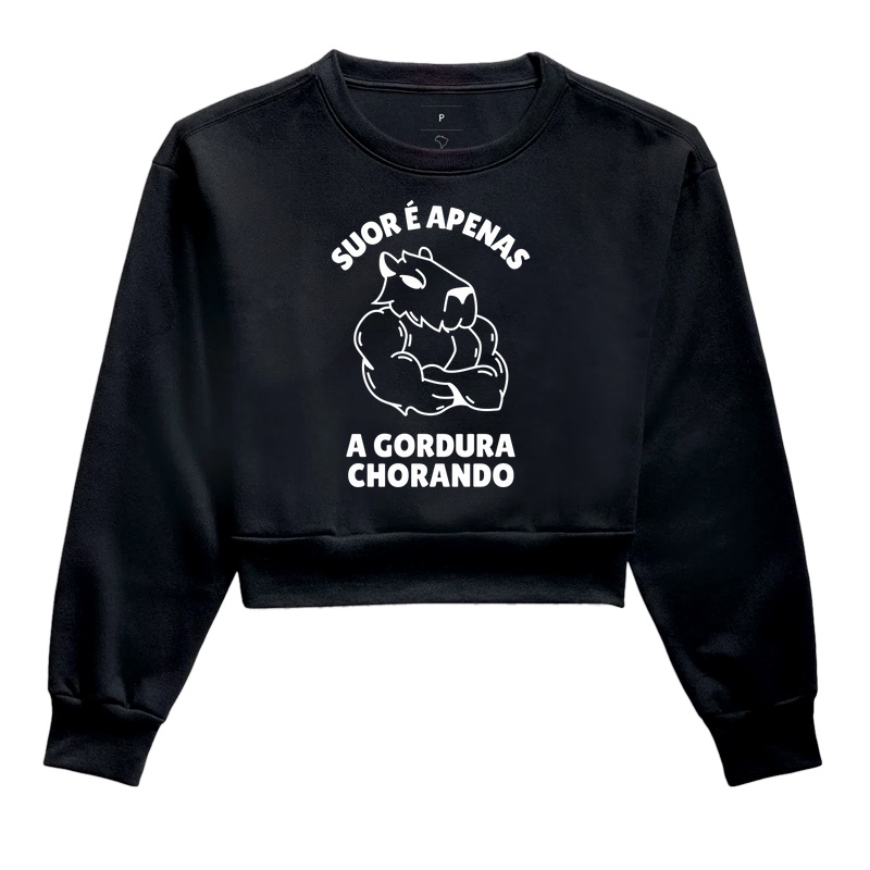 Suor é apenas a gordura chorando