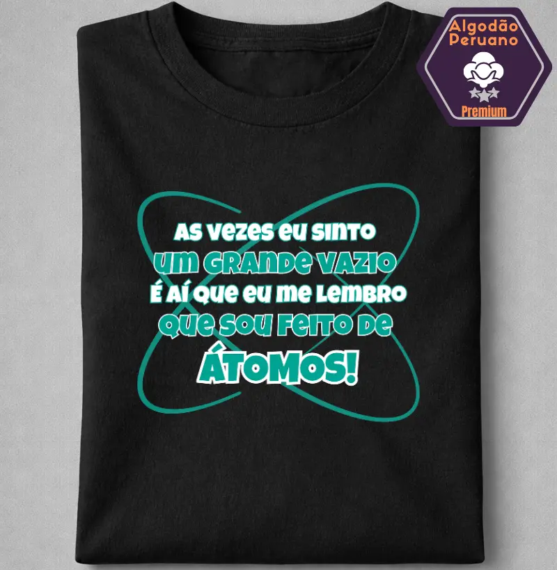 Feito(a) de átomos!