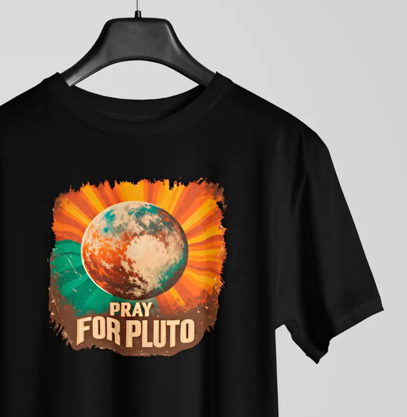 Camiseta - "Pray for Pluto"