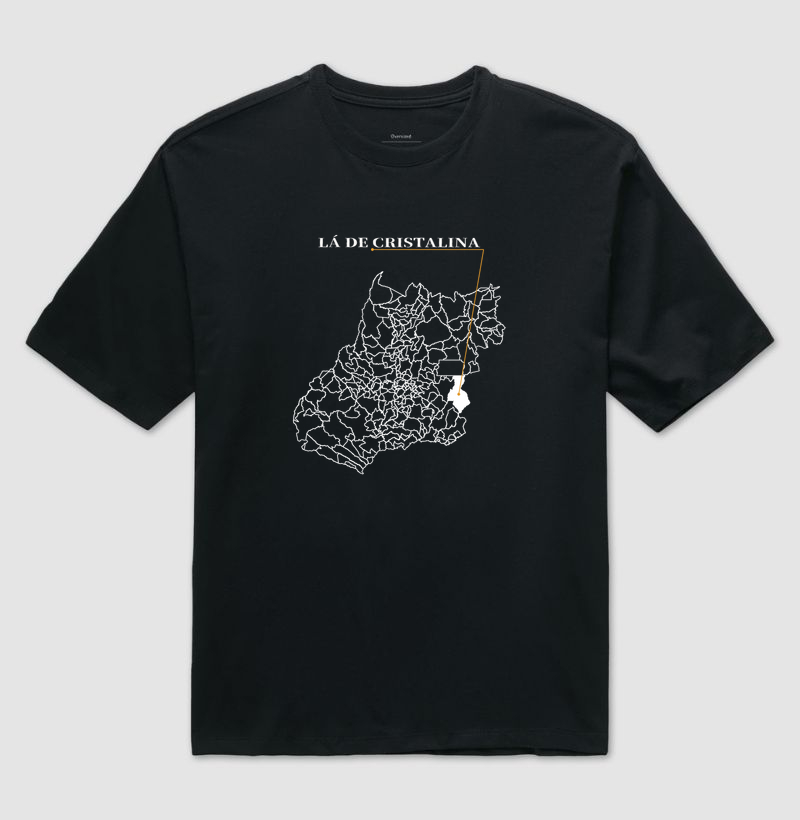 Cristalina | Origem GO - Camiseta Oversized