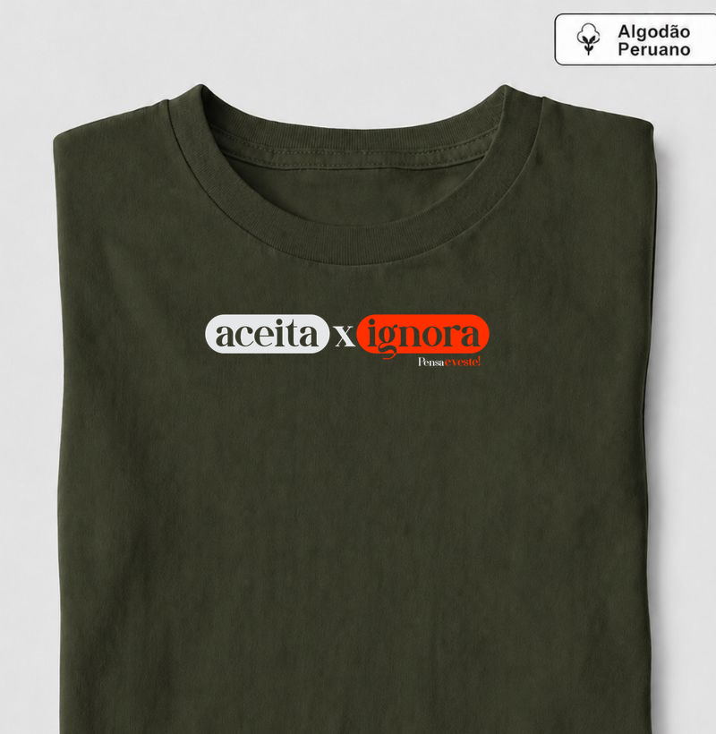 Ignora! - Camiseta Algodão Peruano