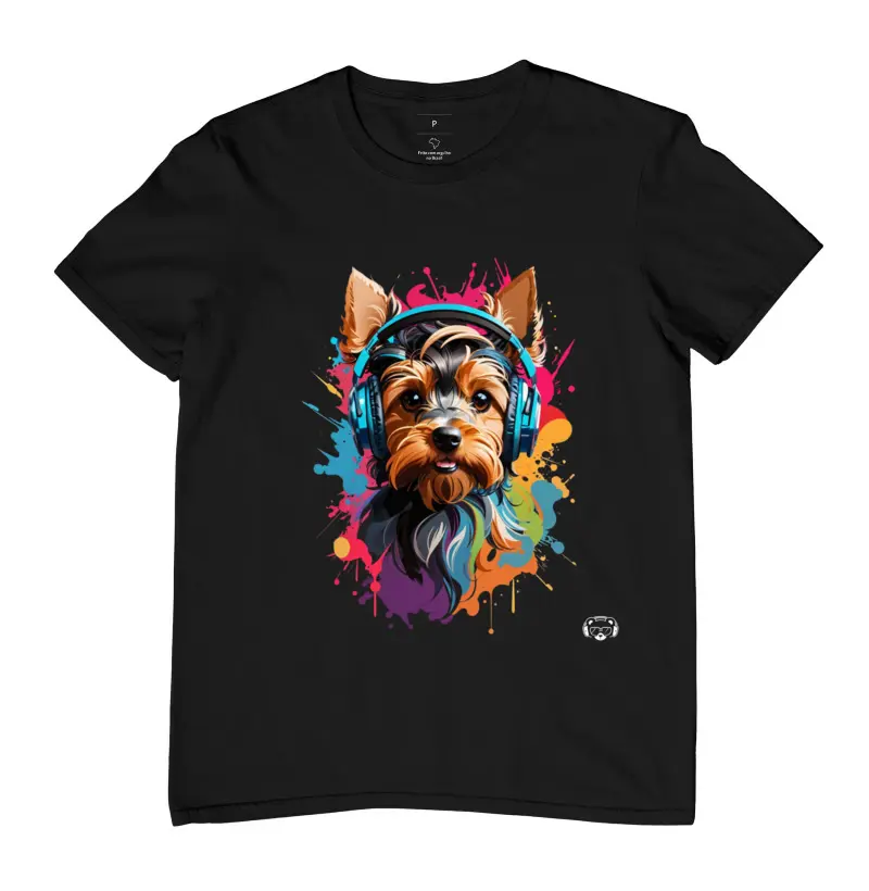 Camiseta Yorkshire Headphones