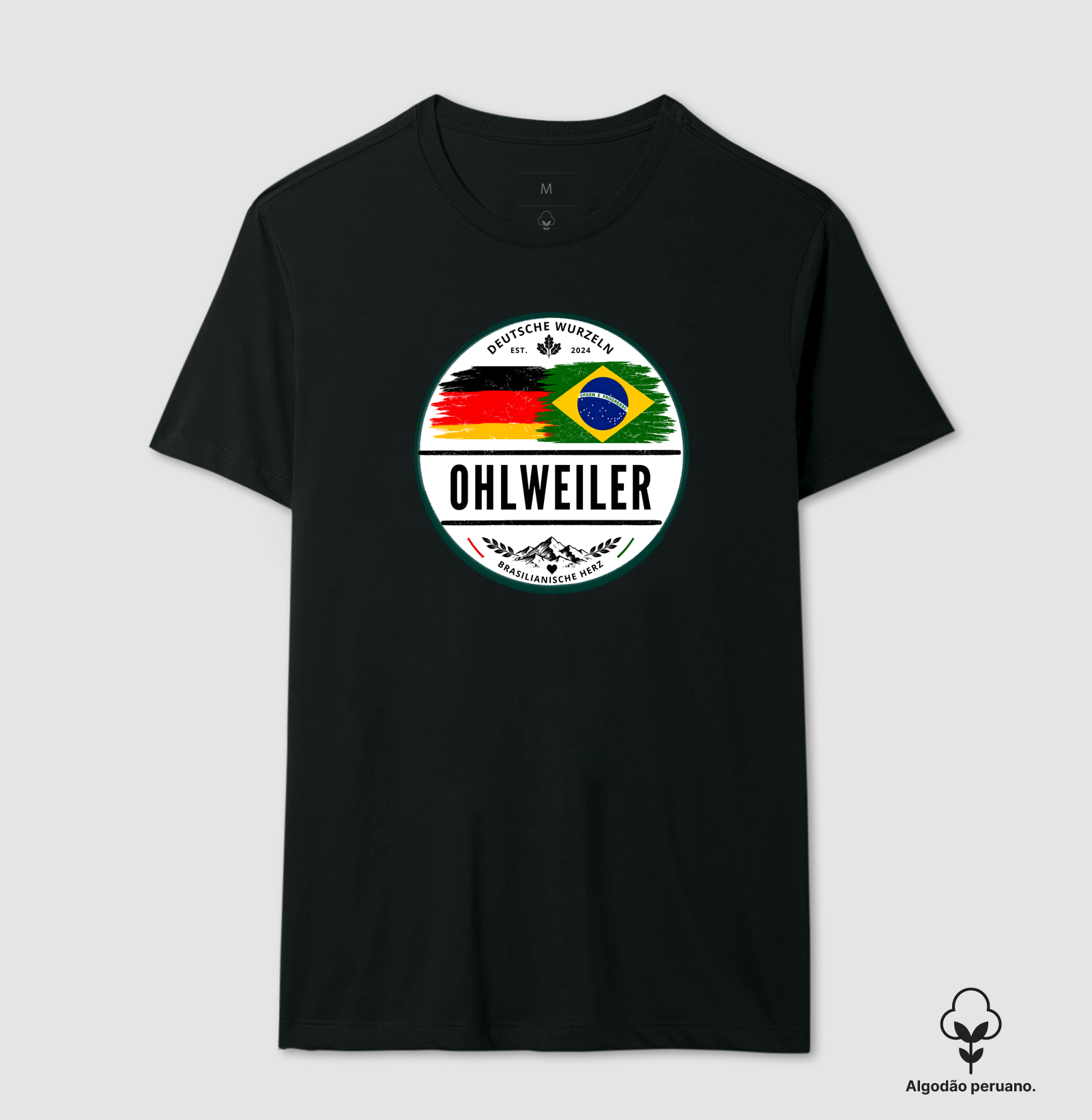 Ohlweiler  - Camiseta Algodão Peruano