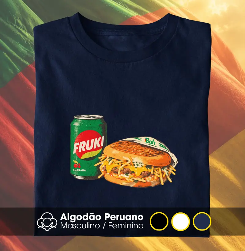 Xis Raiz - Camiseta Algodão Peruano