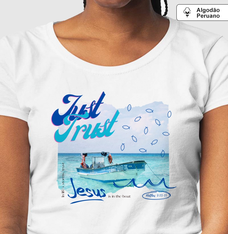 Jesus is in the boat | Mateus 8:23 | Premium