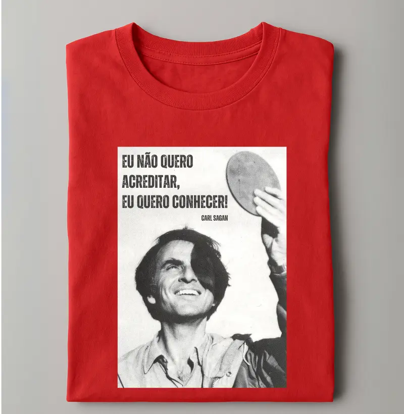Eu quero conhecer - Carl Sagan