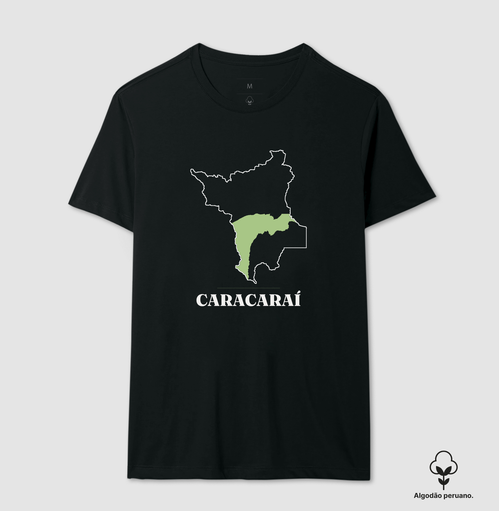 Caracaraí | Traço RR - Camiseta Algodão Peruano