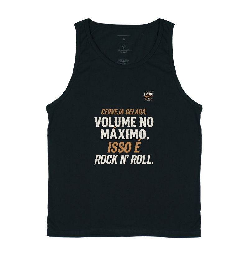 Cerveja gelada. Volume no máximo. Isso é rock n' roll