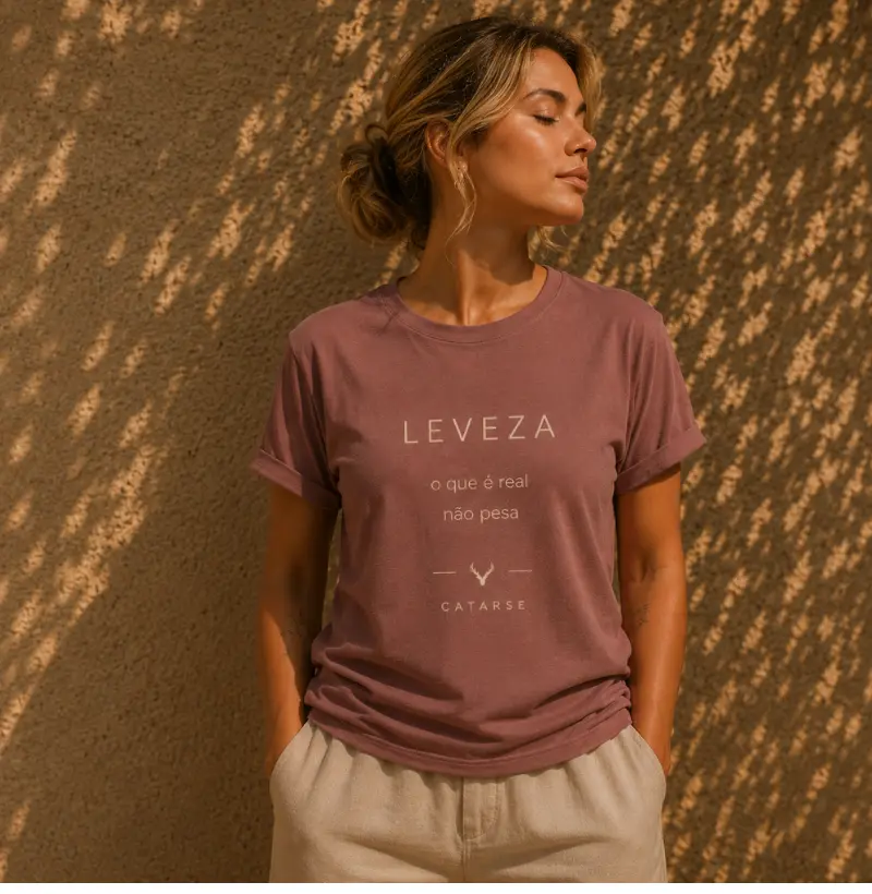 LEVEZA — “o que é real não pesa”