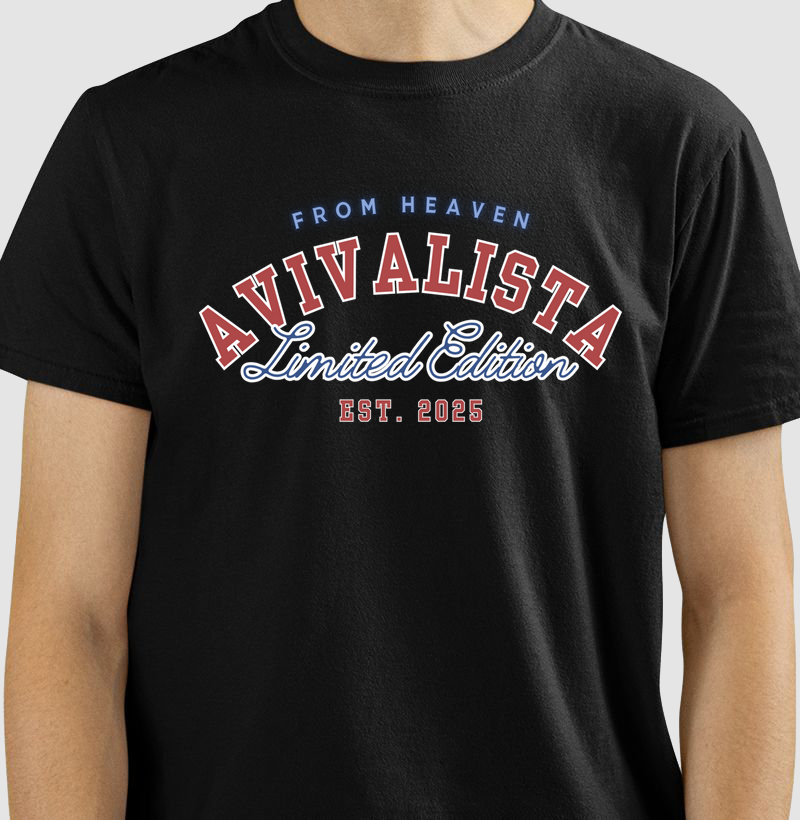 T-shirt "Avivalistas" 🔥