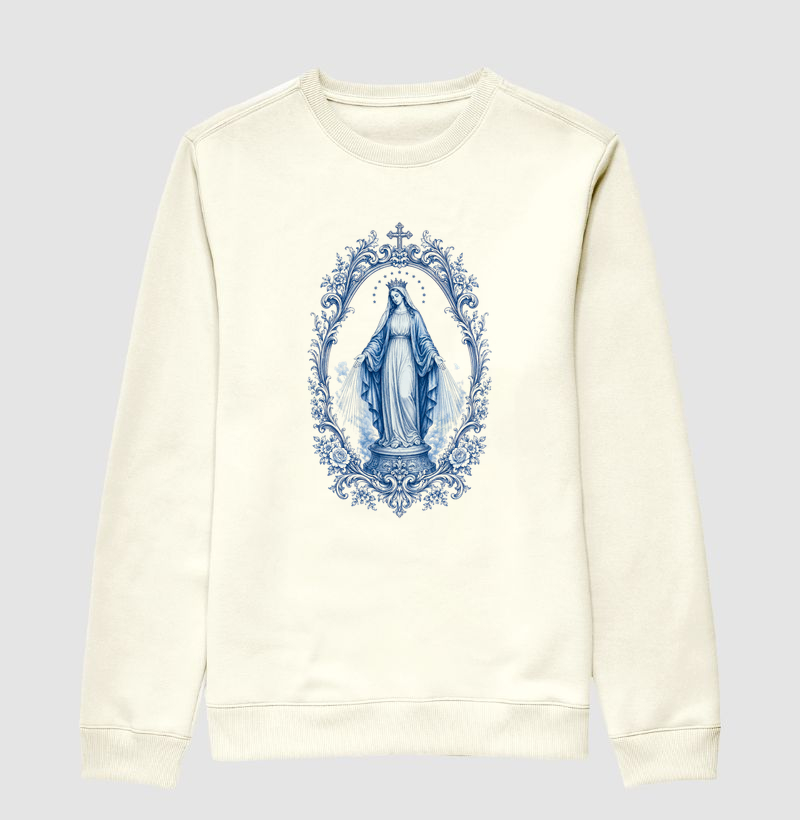 Suéter Moletom Maria Toile Sacra
