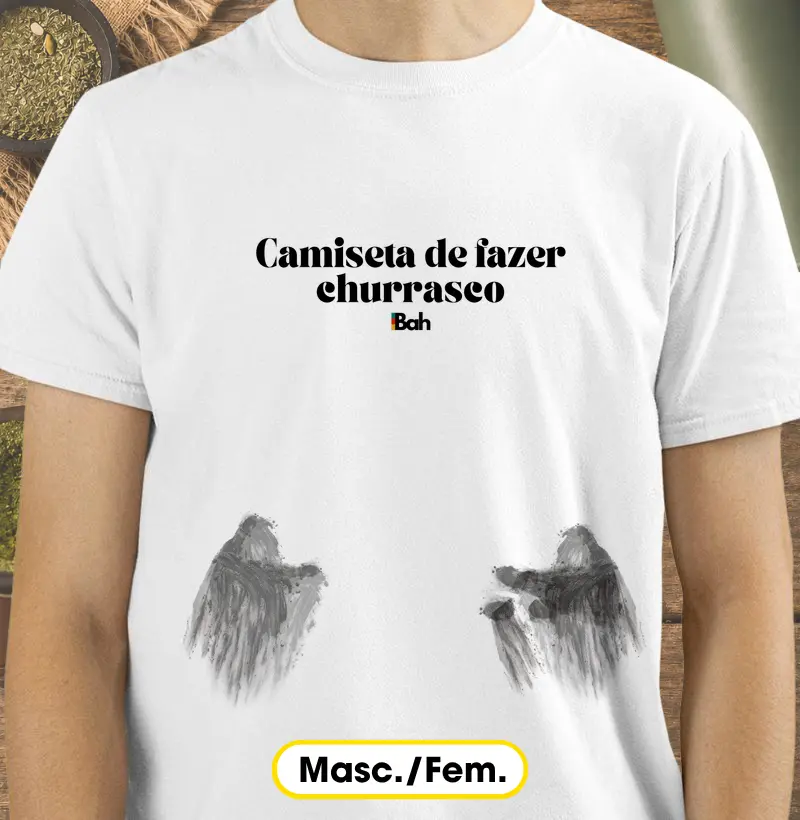 Camiseta de fazer churrasco - Camiseta