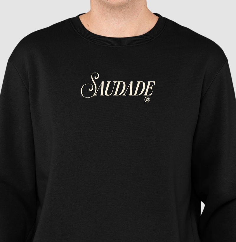 Edgard Cabral - Saudade - Suéter Moletom