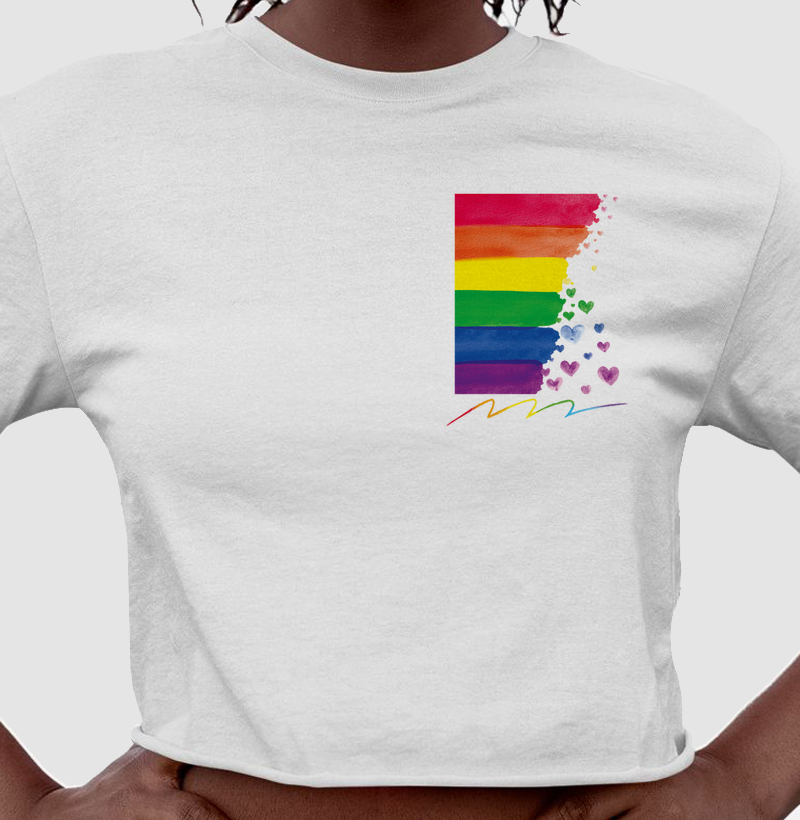 Camiseta Cropped - Pride