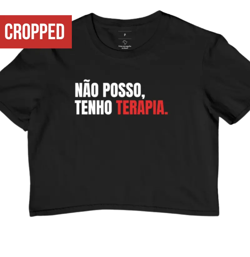 Cropped Não posso, tenho terapia
