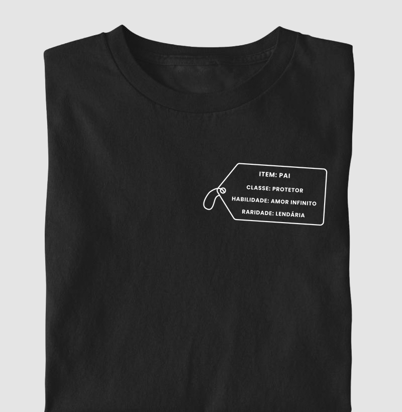 Item pai lendário - Camisetas Escuras 