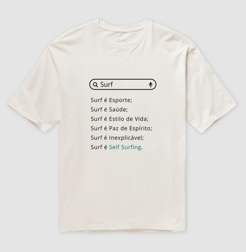 SEARCH: SURF™ - Camiseta Oversized