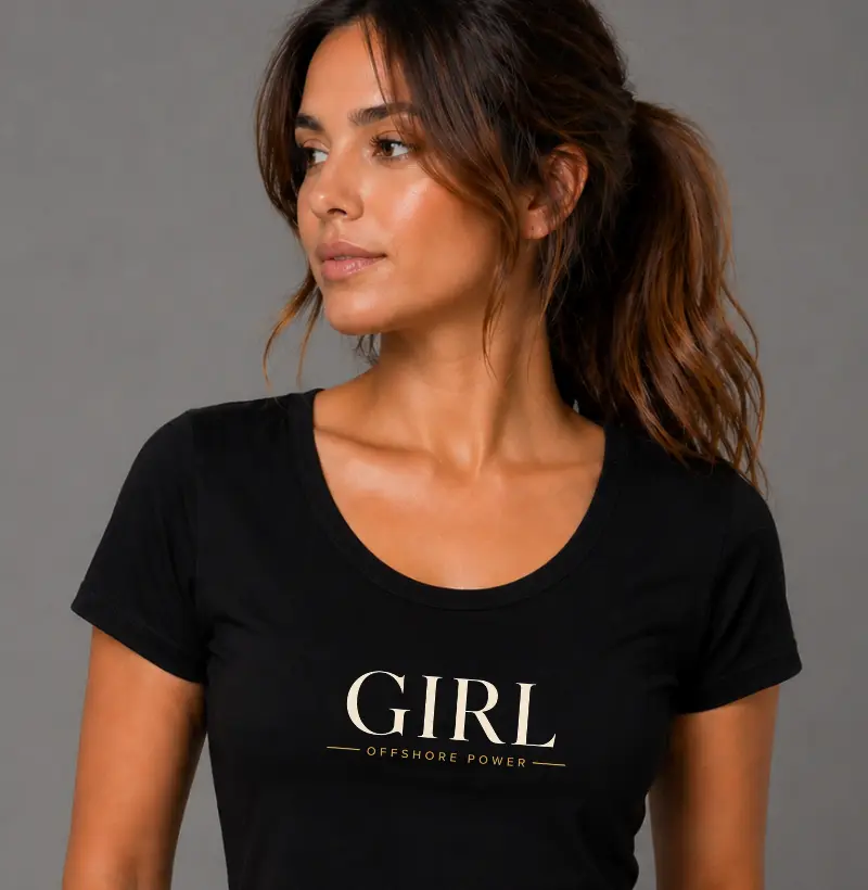 Girl Offshore Power - Rig Edition