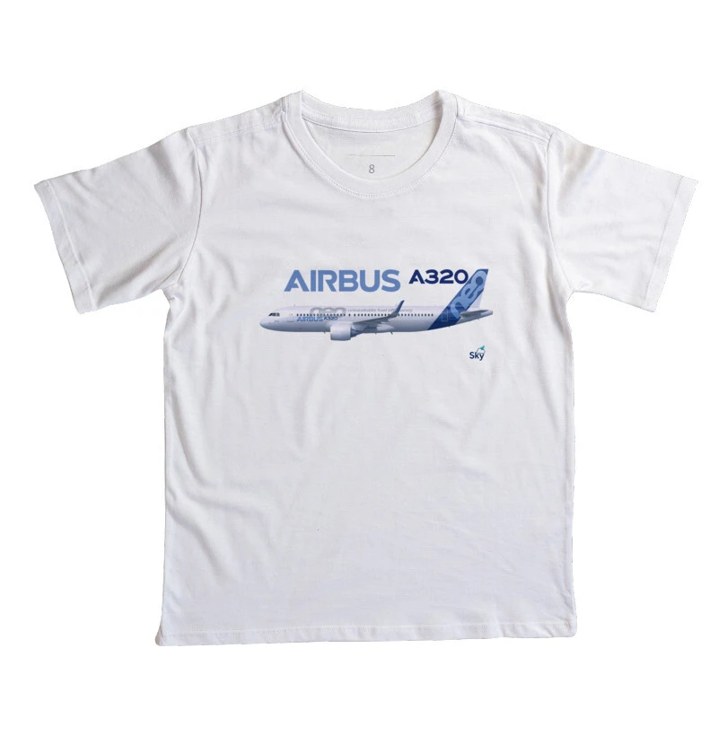 Camiseta Infantil - Airbus A320