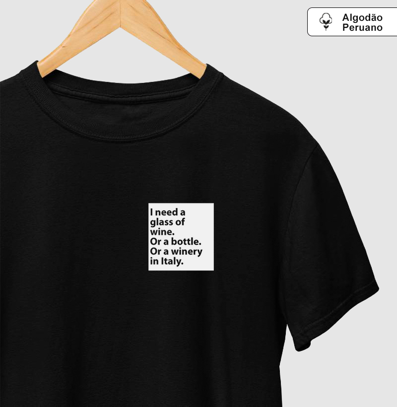 I need a glass - Bolso