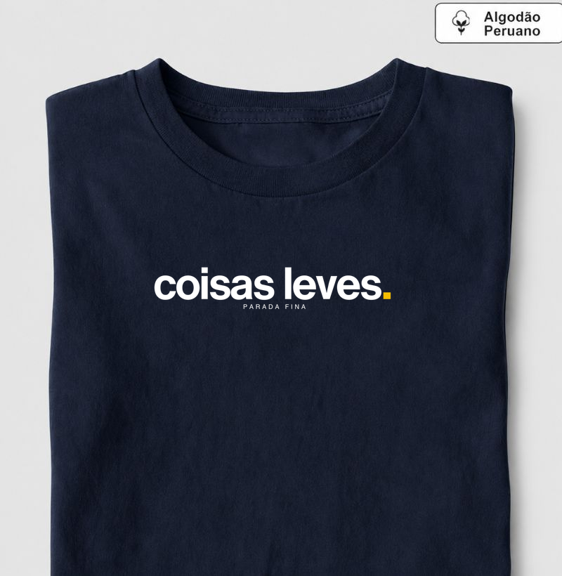 coisas leves.