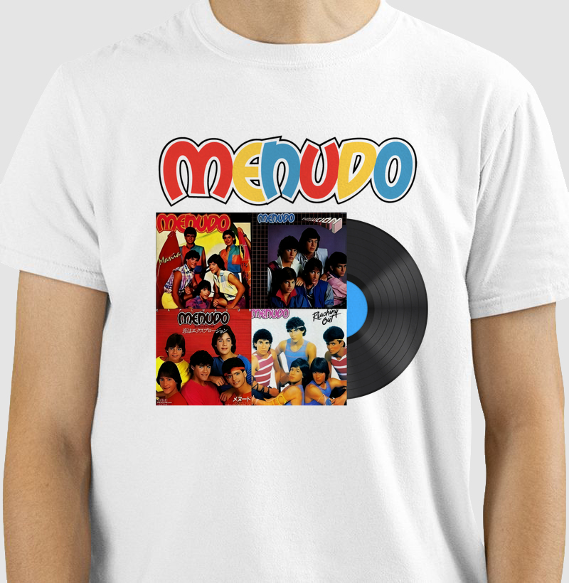 Camiseta Menudo Coleção