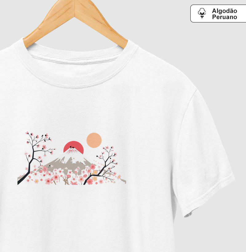 Camiseta Algodão Peruano Japão
